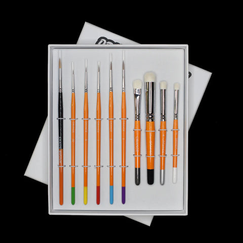 Gift Set (Orange Brushes)