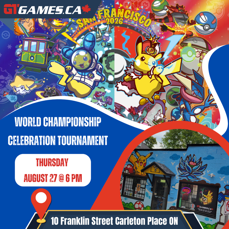 Pokémon World Championship Celebration Tournament [Thursday August 27th in Carleton Place]