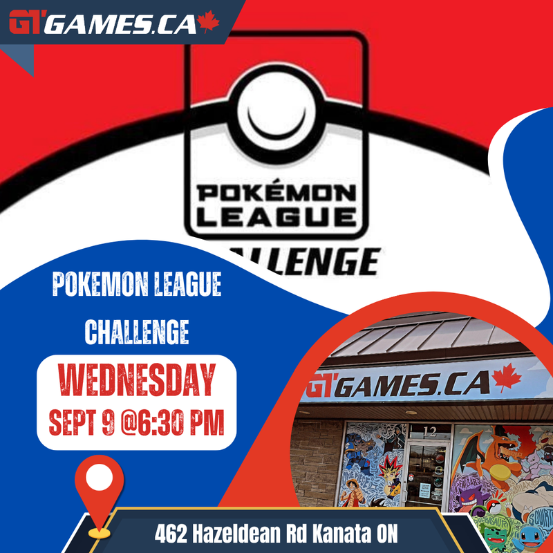 Pokemon League Challenge [Wednesday September 9 in Kanata]