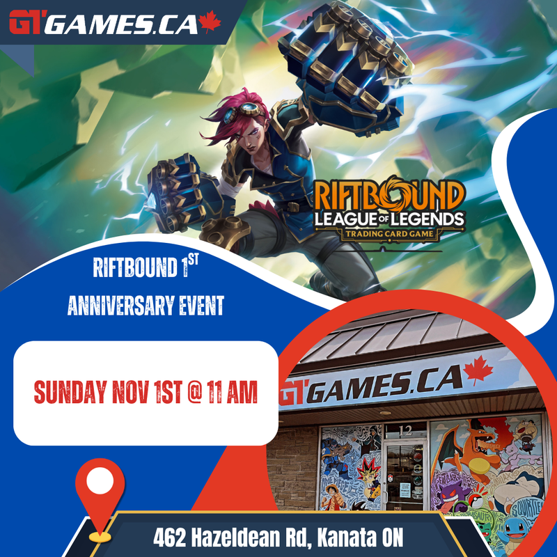 Riftbound First Anniversary Event [November 1st at 11AM in Kanata]