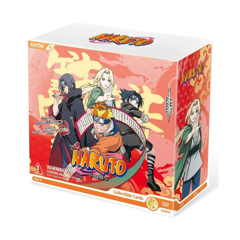 Naruto Smriti Collectible Trading Cards Booster Box - Earth Scroll Series 2 kayou