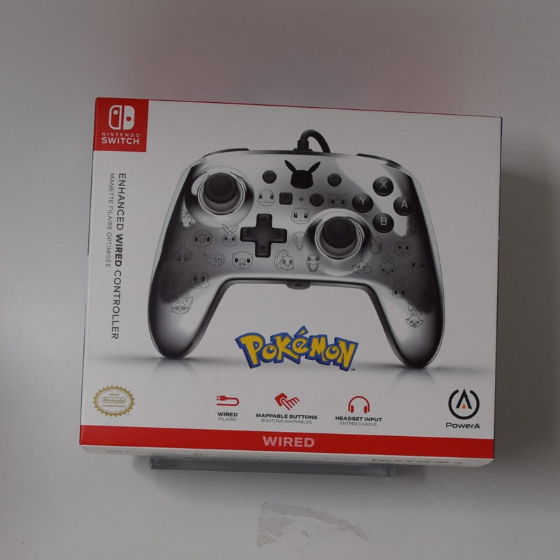 Nintendo Switch Platinum Pokemon Enhanced Wired Controller (Power A)
