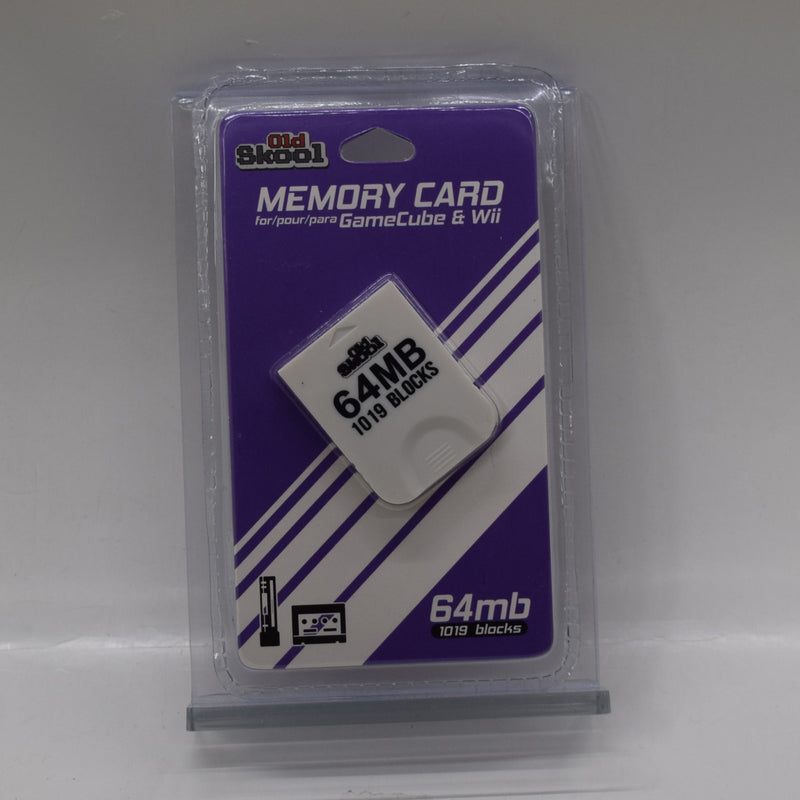 64MB GameCube / Wii Memory card (Old Skool)