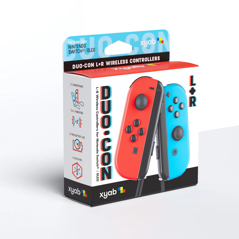 Duo Con Wireless Controllers for Nintendo Switch