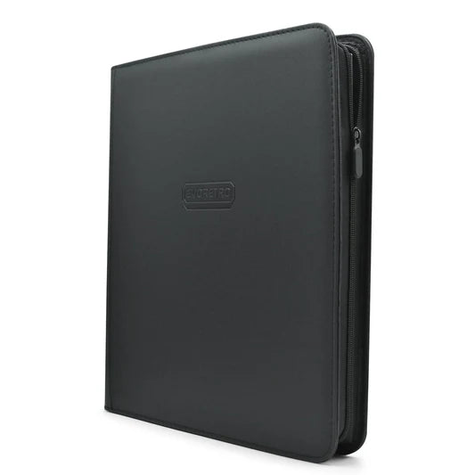 Evoretro - 4x3 Binder with Zipper - Black