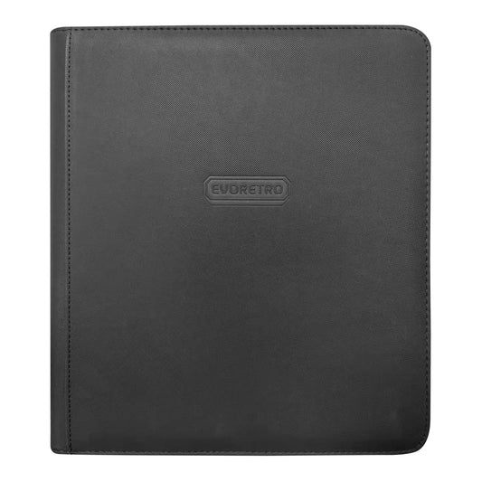 Evoretro - 4x3 Binder with Zipper - Black