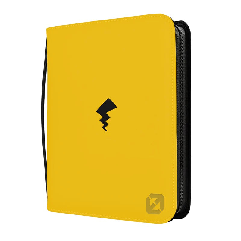 Evoretro Shield 3x3 Top Loader Binder - Lightning Yellow