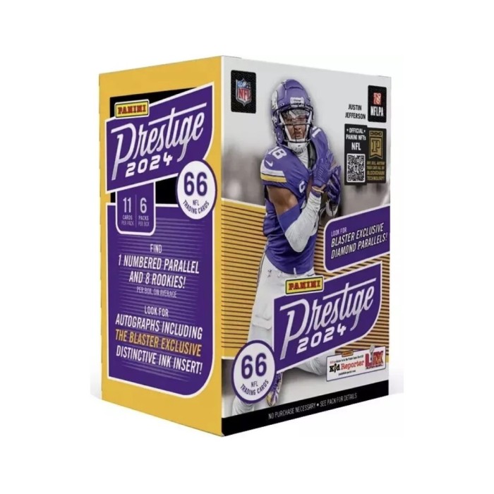 2024 Panini Prestige NFL Football 6 Pack Blaster Box