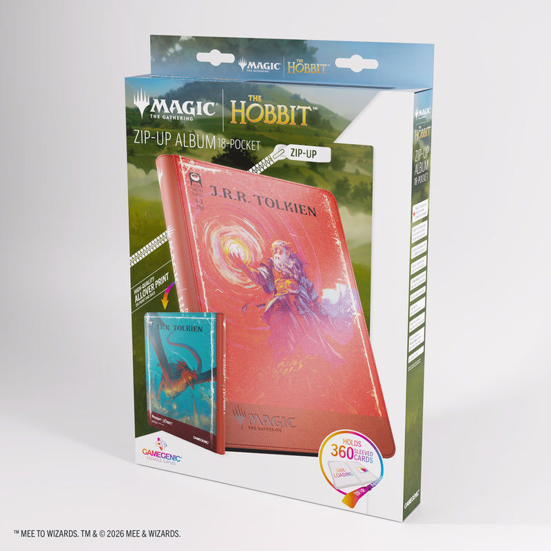 Gamegenic Zip-Up Album 18-Pocket - The Arkenstone / Smaug, Worm of Dread