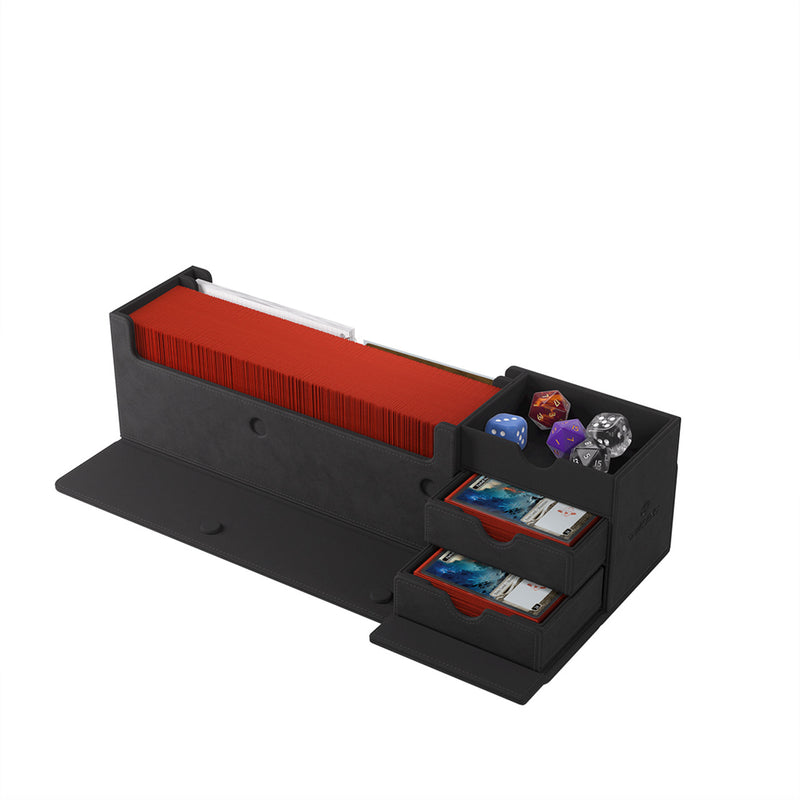 Gamegen!c Cards' Lair Convertible Deck Box 400+ - Black