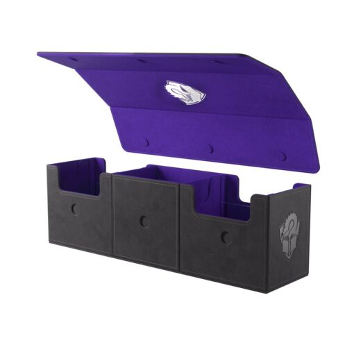 The Academic 266+ XL Deck Box - Gamegenic (Black / Purple)