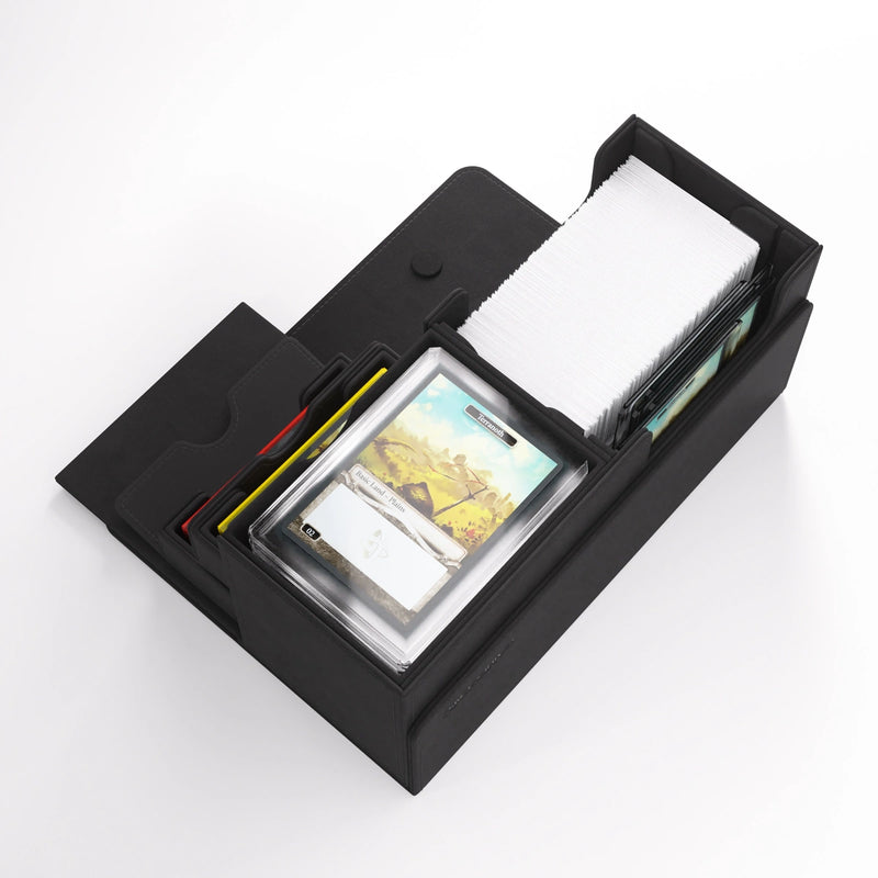 The Academic 133+ XL Deck Box - Gamegenic (Black / Stealth Edition)