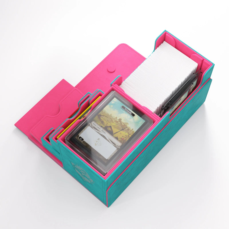 The Academic 133+ XL Tolarian Edition Deck Box - Gamegenic (blue/pink)