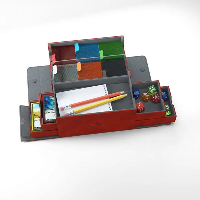 Gamegen!c Cards' Lair Convertible Deck Box 600+ - Red