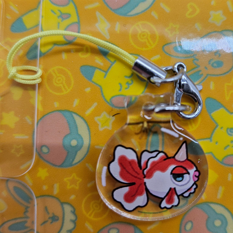 Goldeen Pokemon Phone Charm