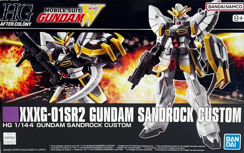 Gundam Sandrock Custom "Mobile Suit Gundam Wing" - HGAC 1/144