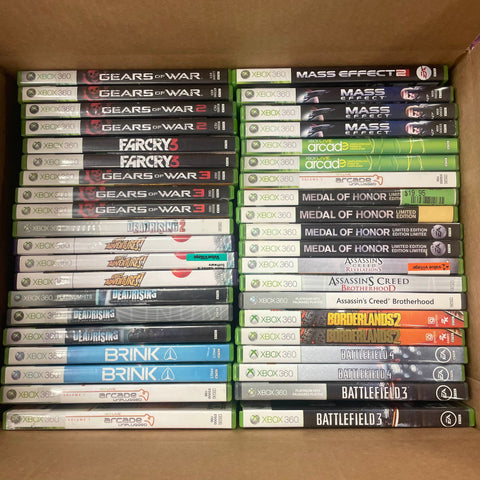 Xbox360 Game LOT - Bulk Mixed Lot 1
