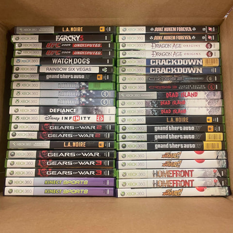Xbox360 Game LOT - Bulk Mixed Lot 3