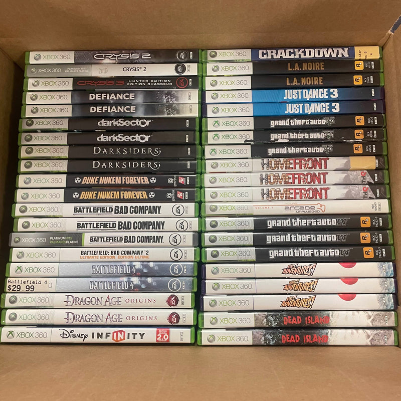 Xbox360 Game LOT - Bulk Mixed Lot 4