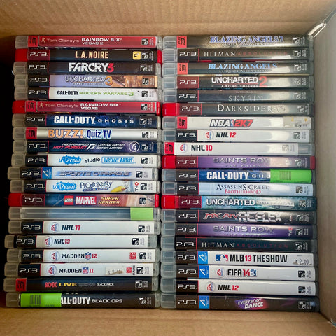 Playstation 3 (PS3) Game LOT - Bulk Mixed Lot 1