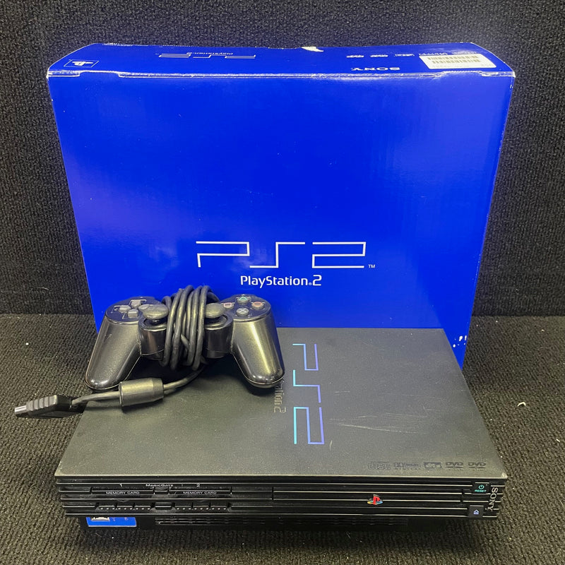 Playstation 2 System (PS2) - With Box (Tested and ready to play)