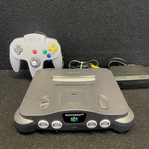 Nintendo 64 Console with Grey Controller - N64 Tested & Ready to Play