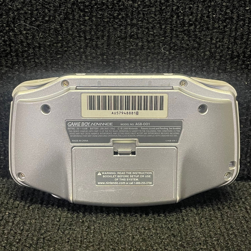 Nintendo Gameboy Advance - Platinum/Silver (Tested & Ready To Play)