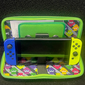 Nintendo Switch Console and Splatoon 2 Carrying Case
