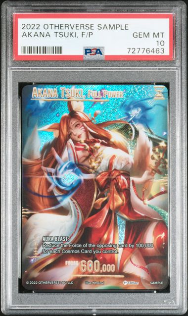 GRADED [PSA 10] 2022 OTHERVERSE SAMPLE AKANA TSUKI, F/P