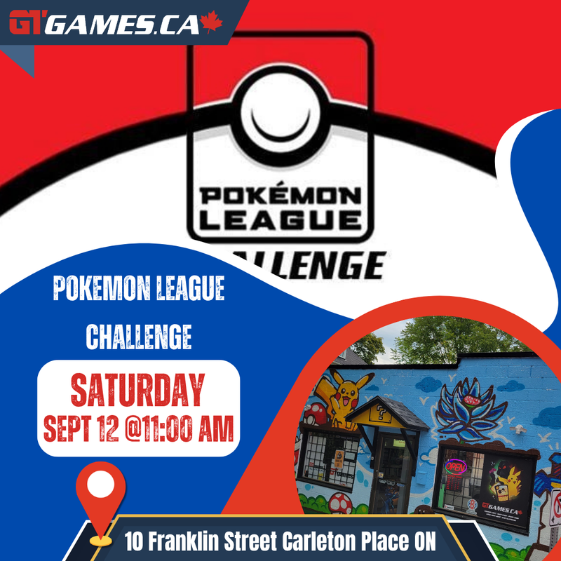 Pokemon League Challenge [Saturday September 12 in Carleton Place]