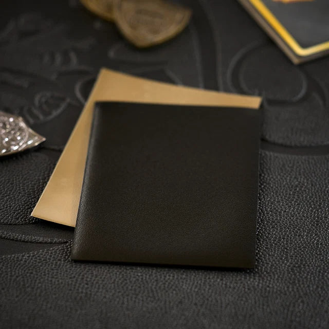 Dragon Shield: Standard 100ct Sleeves - Black & Gold (Dual Matte)