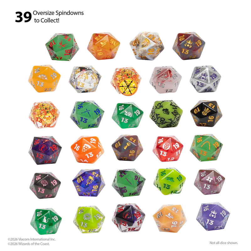 Sirius Dice: TMNT Mystery Packs