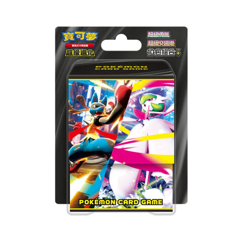 Pokemon Gem Pack Vol 1 [Traditional Chinese] Pokémon Mega Evolution Special Deck Box Plus (10 Packs)Chinese Booster Box