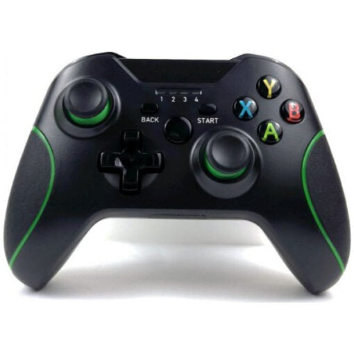 Xbox 360 2.4GHz Wireless Controller - Black & Green (Teknogame)