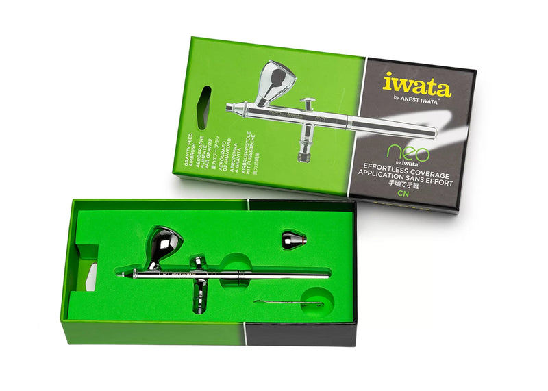 Neo Gravity Feed Dual Action Airbrush: IWATA