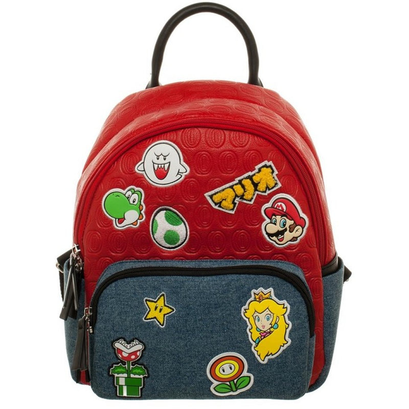 Super Mario Patches Mini Backpack