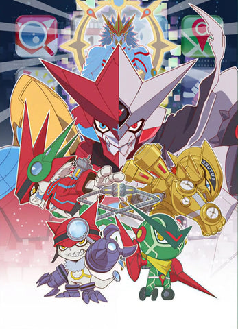 Digimon - 5th Anniversary card sleeves - Appmon