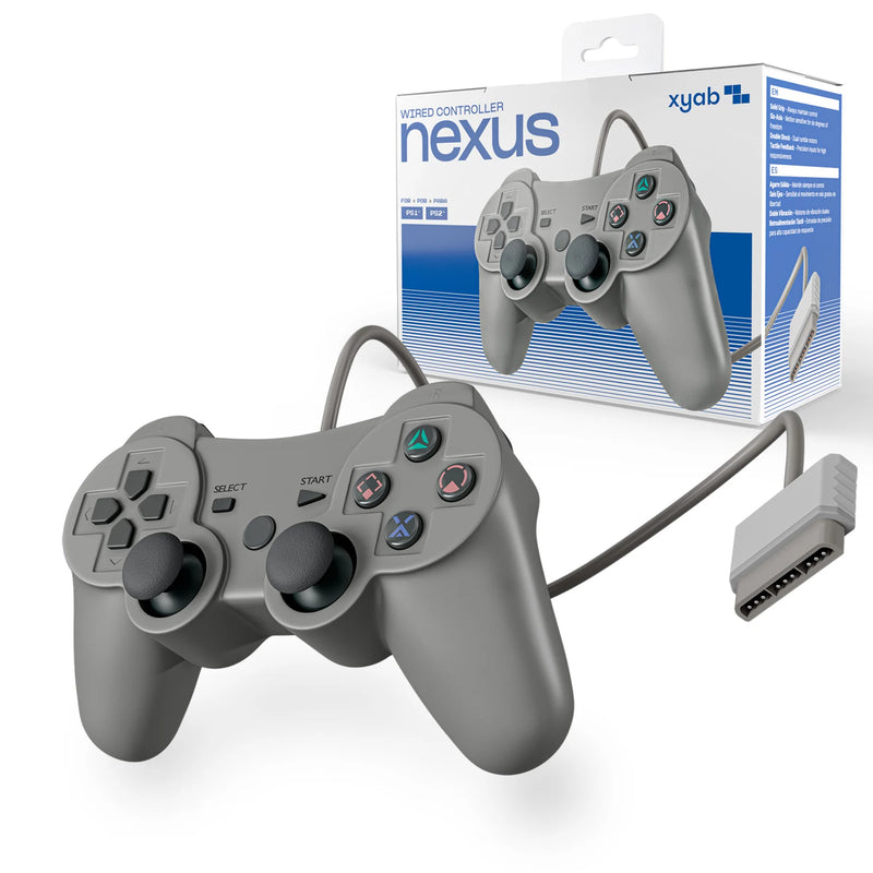 Playstation Wired Controller - Gray