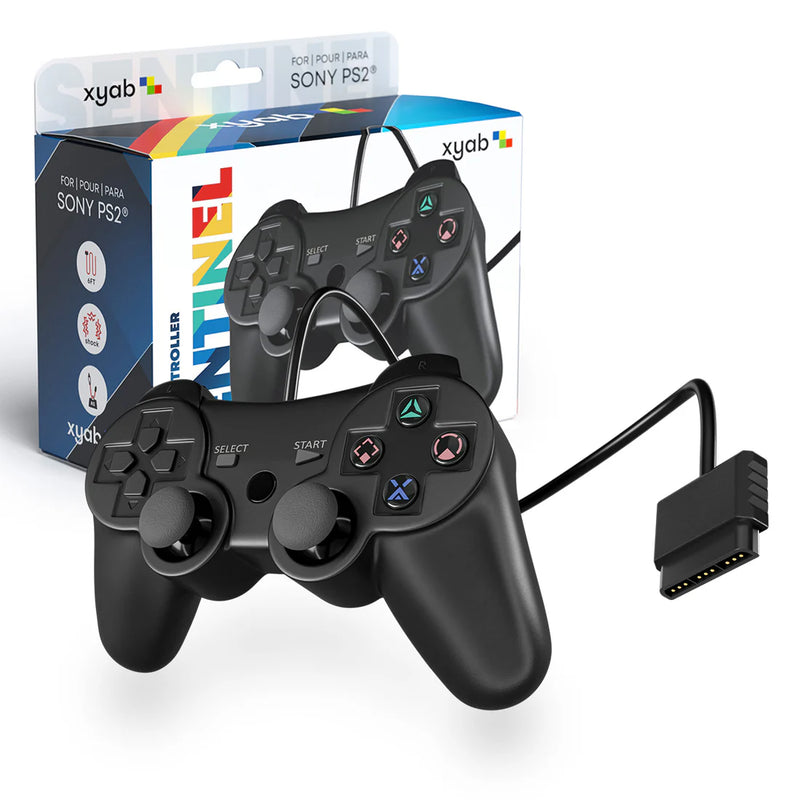 Playstation 2 Wired Controller - Black