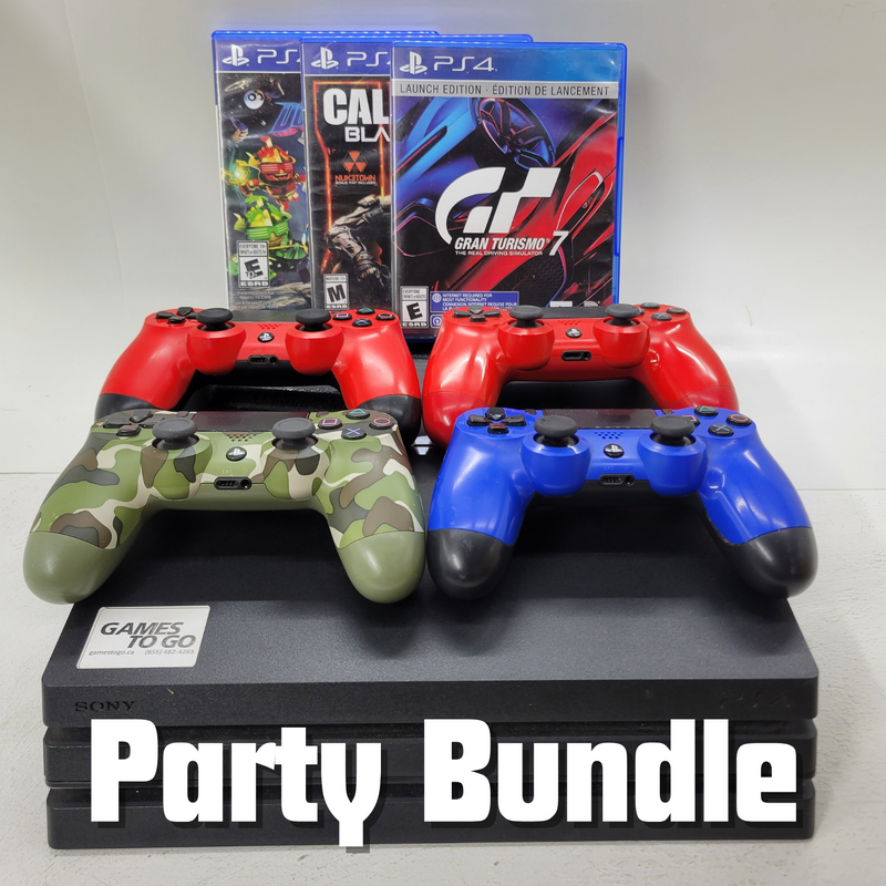 PlayStation 4 Gaming Bundle Rental