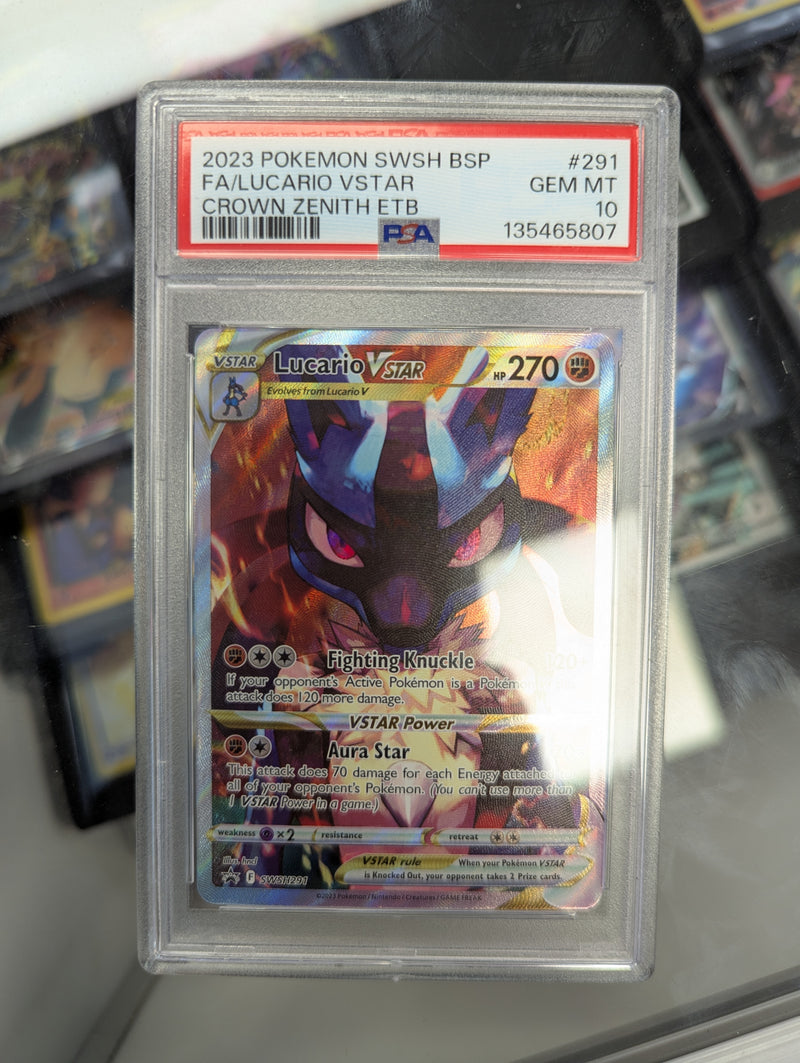 Lucario VSTAR (SWSH291) [Sword & Shield: Black Star Promos] - Graded
