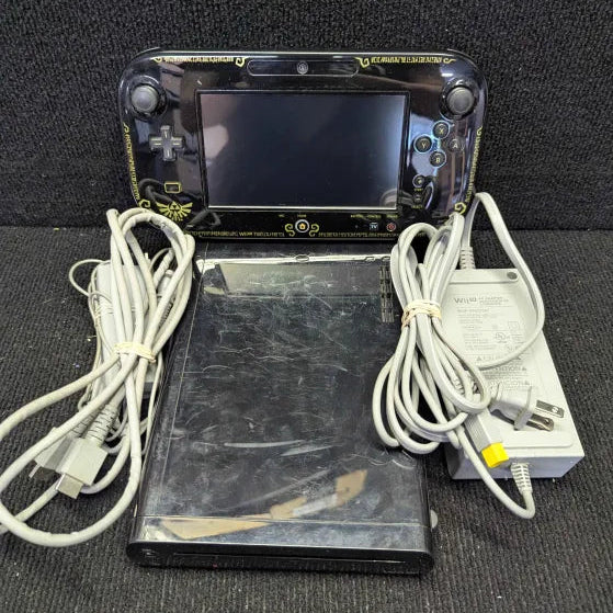 Nintendo Wii U Console Bundle - Black (Ready To Play)