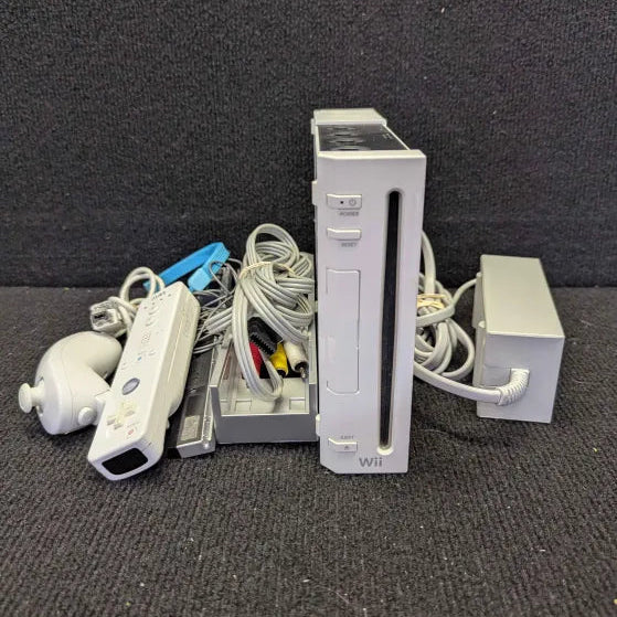 Nintendo Wii Bundle Console: White - (Tested & Ready To Play)