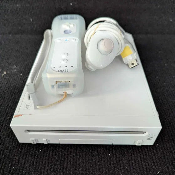 Nintendo Wii Bundle Console: White - (Tested & Ready To Play)
