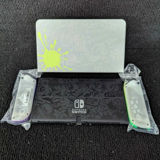 Nintendo Switch Splatoon Special Edition - Complete In-box Console Bundle  (Ready to Play)