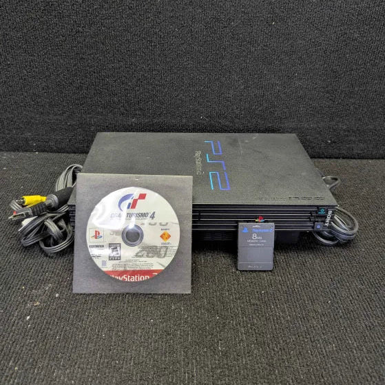 PlayStation 2 - Black Console Bundle - Ready to Play