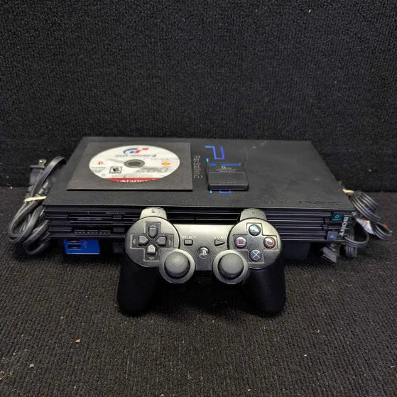 PlayStation 2 - Black Console Bundle - Ready to Play