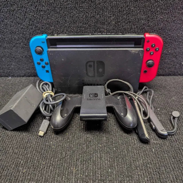 Nintendo Switch Console Bundle  (Ready to Play) - MISSING BACK STAND