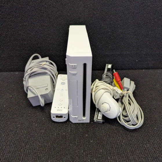 Wii Bundle Console: White - (Tested & Ready To Play)