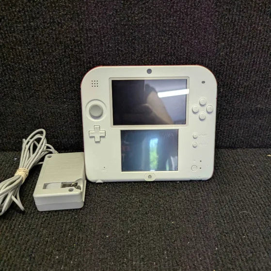 Nintendo 2DS Console - White / Red (Ready To Play)